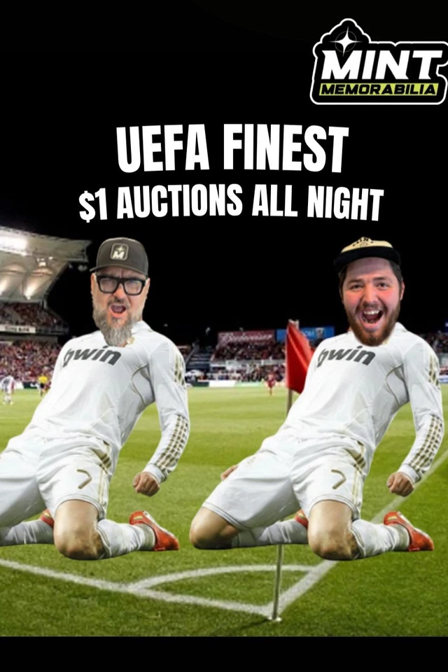 UEFA FINEST RELEASE DAY!! $1 SOCCER AUCTIONS w/ THE MAX BID MEN