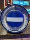 VINTAGE 1961 SCHLITZ BEER MOTION SPINNER CLOCK LIGHT SIGN 9" For Part Or Repair