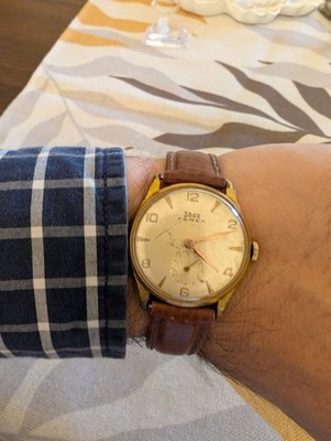 Edox Perex Vintage 17 jewels Swiss Made Uhr - Handaufzug, läuft 