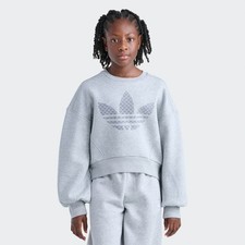 adidas kids TREFOIL HTR FLC CREW Sweatshirt
