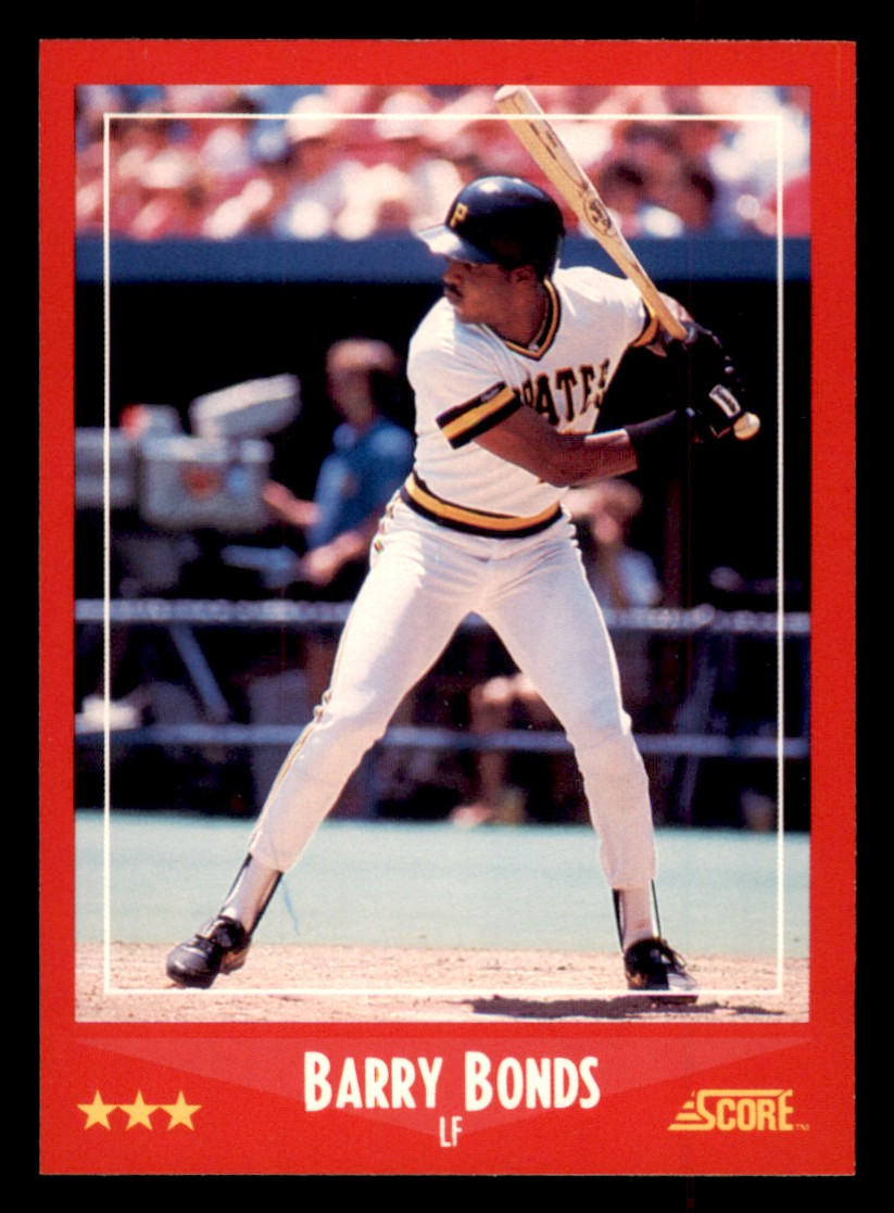 1988 Score #265 Barry Bonds