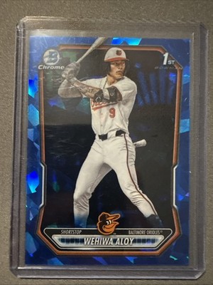 WEHIWA ALOY 2026 BOWMAN CHROME SAPPHIRE 1ST #BCP-135 ORIOLES