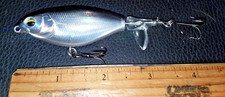 1 Piece of a Whopper Popper 76mm(3") /11g ( .40oz) in SILVER & Mylar!
