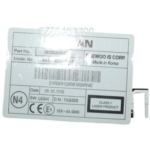 Nissan Micra 1.2 K13 Bj 2016 Radio mit Radiopass AGC-3220YF-B - Bild 4 von 4