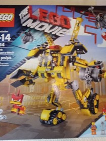 LEGO Lego the Movie, Emmets Constructomech, #70814 (box and book only)Large box