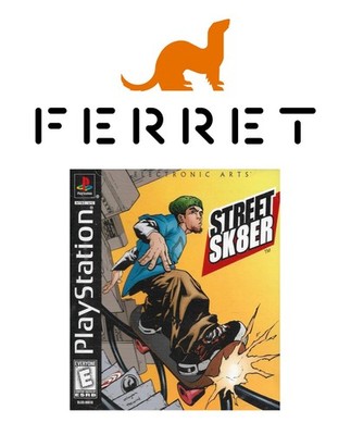 Original PS 1 Spiel: Street Sk8er Street Skater Electronic Arts NTSC Version