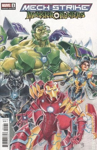 Mech Strike Monster Hunters 1C VF 2022 Stock Image
