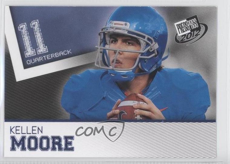 2012 Press Pass Blue Kellen Moore #35 Rookie RC h3a