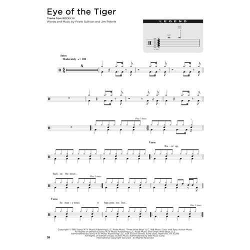 Hal Leonard Simple Songs - Noten Sammlung für Schlagzeug - Bild 6 von 8