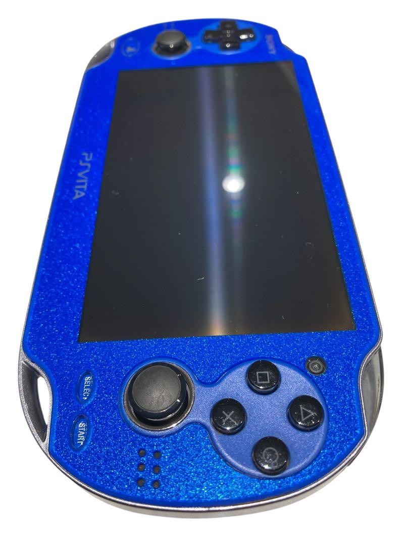 PS Vita Sapphire Blue PCH 1000 ZA04 Console Charger Box Mint