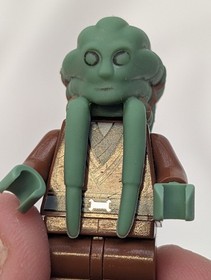 LEGO Star Wars Kit Fisto Minifigure Jedi Knight Master 8088 7661 9526 sw0163