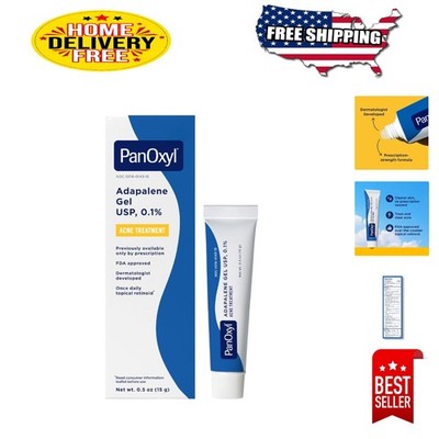 Effective Adapalene 0.1% Retinoid Gel for Acne - Clear Skin Solution 30-Day