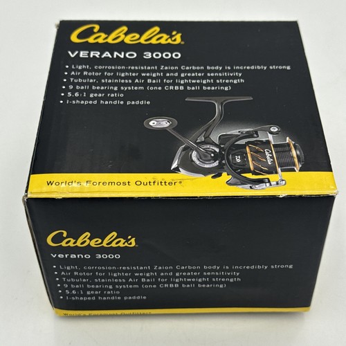Cabela’s Verano 3000 Spinning Reel – Used (Excellent Condition) – Daiwa Ballisti - Picture 10 of 11