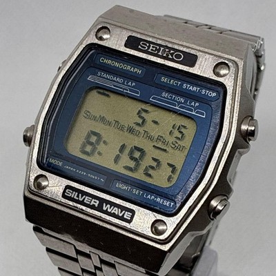 Seiko Vintage Men s Silverwave Watch 1979 Working Good Condition From Japan