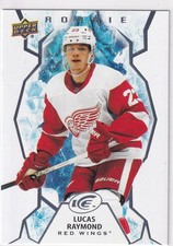 21/22 UD UPPER DECK ICE LUCAS RAYMOND RC SP ROOKIE #144