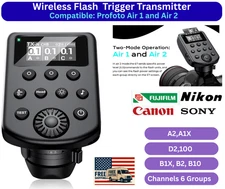 Wireless Flash Trigger for Profoto Air 1/2 A1X B10 B1X D2 – Non-TTL Remote