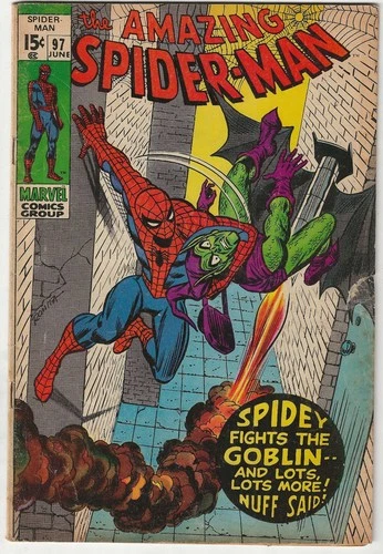 Amazing Spider-Man 97 Marvel Comic Book 1971 VG-