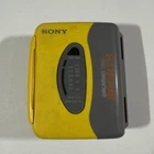 Vintage Sony Walkman Sports WM-SXF10 Portable AM/FM Radio Cassette Player Yellow
