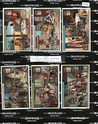 1905 Liebig S-816 Fire in Artistic Industries Full Set 6/6 (300192)