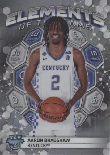 2023-24 Bowman University Best - Aaron Bradshaw #EG-13