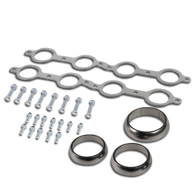 ALUMINUM EXHAUST HEADER GASKET FOR 20042013 SUBURBAN TAHOE ESCALADE 4.