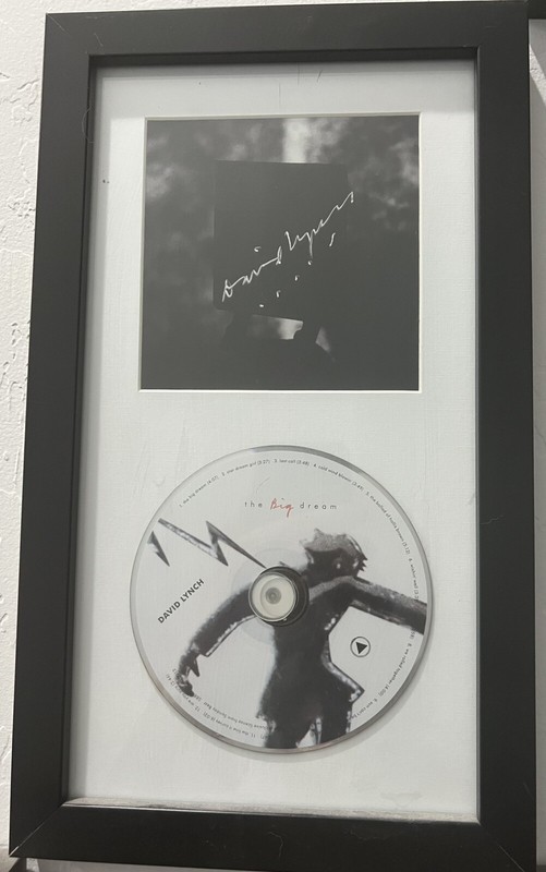 DAVID LYNCH AUTHENTIC AUTOGRAPHED Big Dream CD -Billboard Chart #5