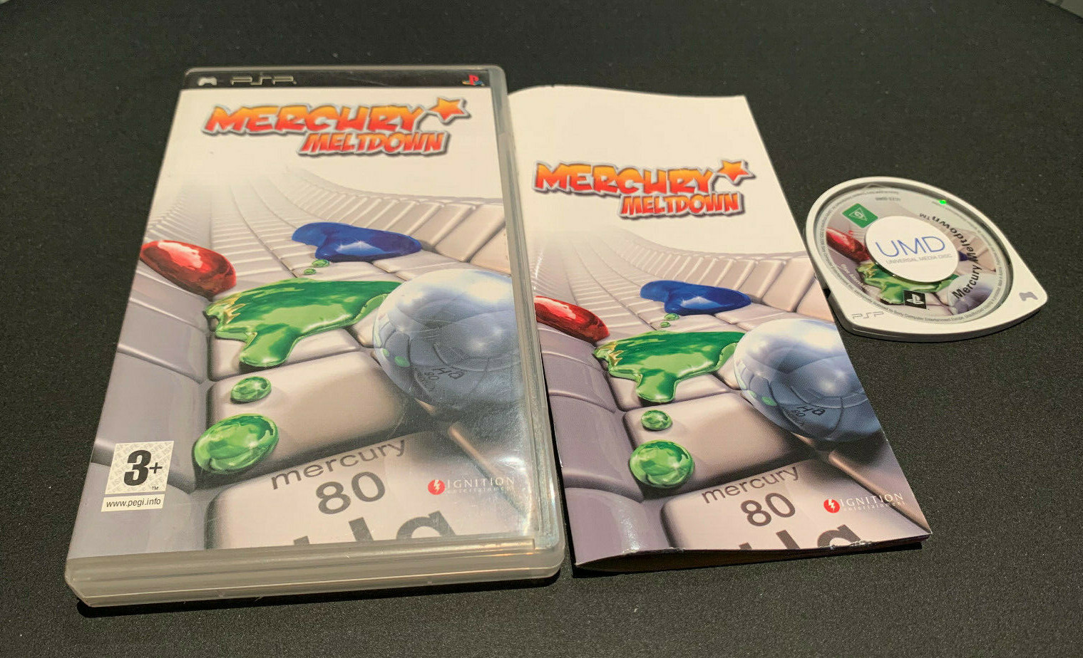 Mercury Meltdown PSP PAL ESPAGNOL