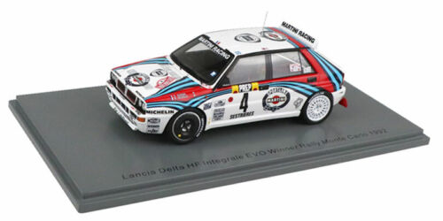 Spark S9015 Lancia Delta HF Integrale #4 Monte Carlo 1992 - Didier Auriol 1/43 - Foto 3 di 4
