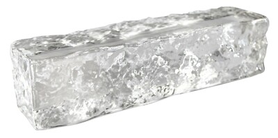 Fuchs Design Crystal Collection Ice Glasziegel Glasstein Klar