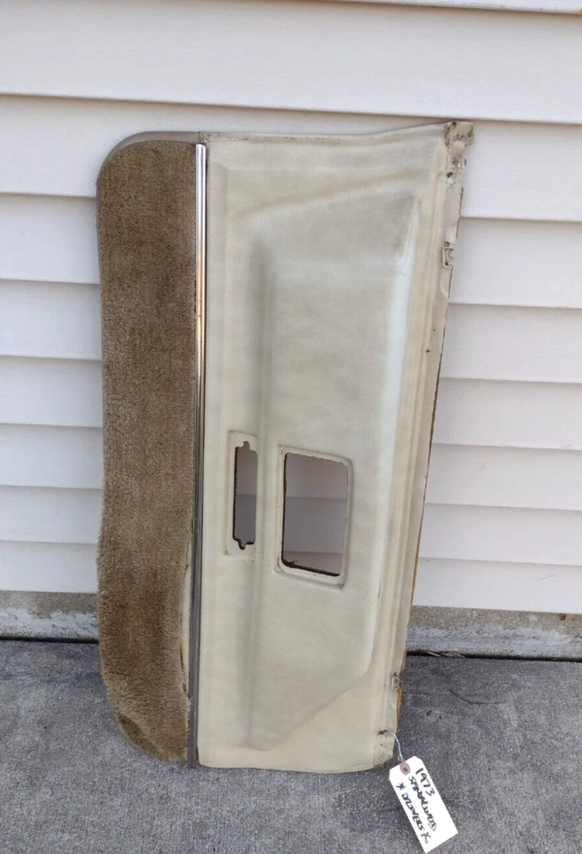 Cadillac Fleetwood SDV 1971-76 panel de puerta inferior conductor almohadilla reposabrazos ¡teñible! Foto 4 de 4