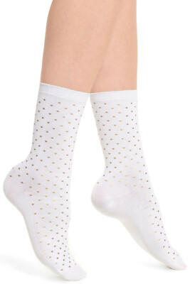 ADIDAS Women's Mini Trefoil Crew Socks One Size (5-10) White Gold | eBay