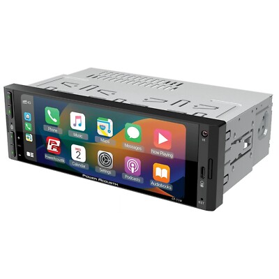 Power Acoustik CP-71WA UPDATED 1-DIN Stereo Apple CarPlay