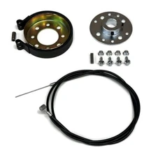 4" Brake Band, Drum Hub and Cable Kit for Go Kart Mini Bike ATV Quad For 1" Axle