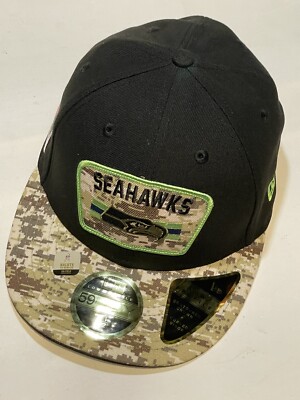 Seattle Seahawks Hat Cap New Era Low Profile 59fifty Size 1/2