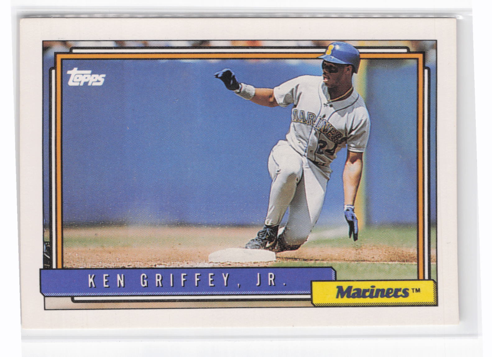 Ken Griffey Jr. #50 1992 Topps Seattle Mariners