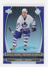 2006-07 UD MCDONALDS ROOKIE REVIEW INSERT KYLE WELLWOOD #RR1 TORONTO MAPLE LEAFS