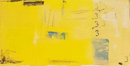 No.640 Original Abstract Modern Minimal Contemporary Painting By K.A.Davis - Picture 7 of 12