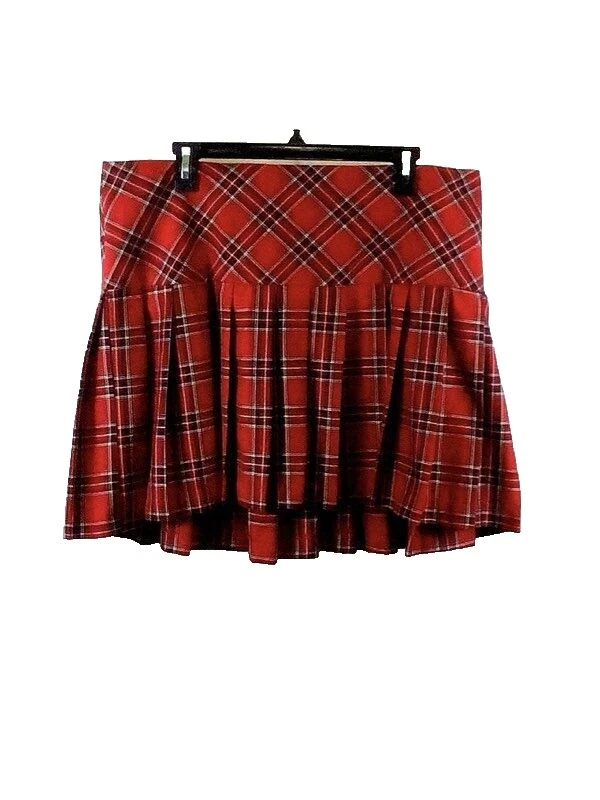 Poliéster comprobado Torrid Faldas para mujer