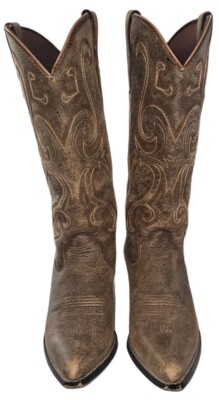 Durango Crush Womens RD3593 Brown Leather Western Cowboy  display picture 3
