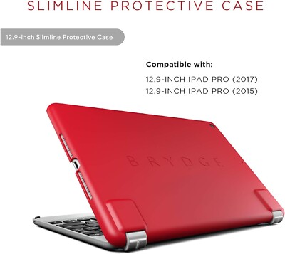 NEW BRYDGE 12.9  Slimline Protective Case for iPad Pro 12.9 inch - Red