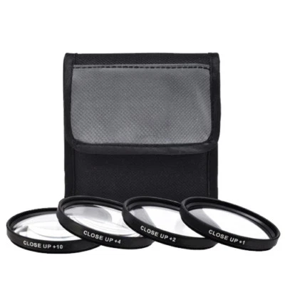 UNBRANDED / GENERIC 77mm 4 Piece High Definition Close-Up Macro Lens Filter Set