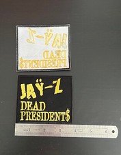 Parche Jay-Z - Dead Presidents - Hip Hop Años 90 - Reasonable Doubt - Foxy Brown Nas