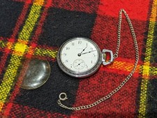 VTG 1906 Sz 18 ELGIN HUNTER CASE MOVEMENT POCKET WATCH GRADE 335 MODEL 2-4 RUNS
