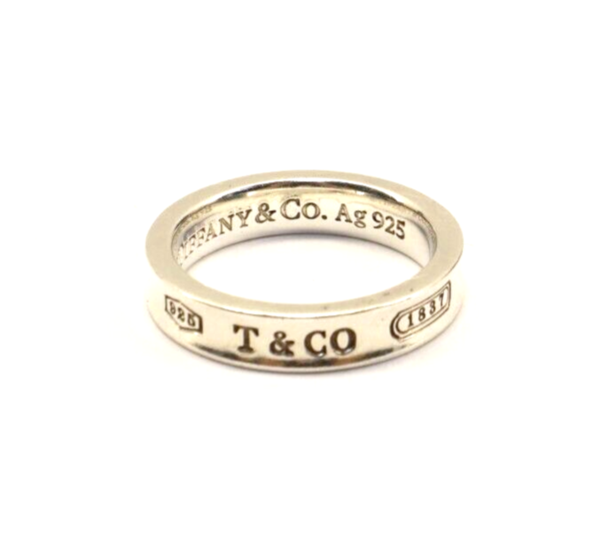 Tiffany & Co. 1837ナローリング ＃12 12号 7mm 1837 ナロー リング 925シルバー TIFFANY＆Co