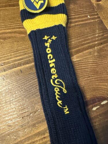 WEST VIRGINIA MOUNTAINEERS DRIVER HEADCOVER NCAA WVU Head Cover Rocket Tour Golf - Bild 2 von 8
