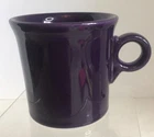 Fiestaware Retired Plum Tom Jerry Ring Handle Coffee/Tea Fiesta Mug