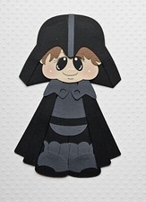 Star Wars Inspired Darth Vader Boy. Scrapbook, Card making Paper Piecing