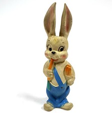 Vintage Combex Bunny Rabbit Squeaky Toy – 9.5" England Plush Vintage Toy