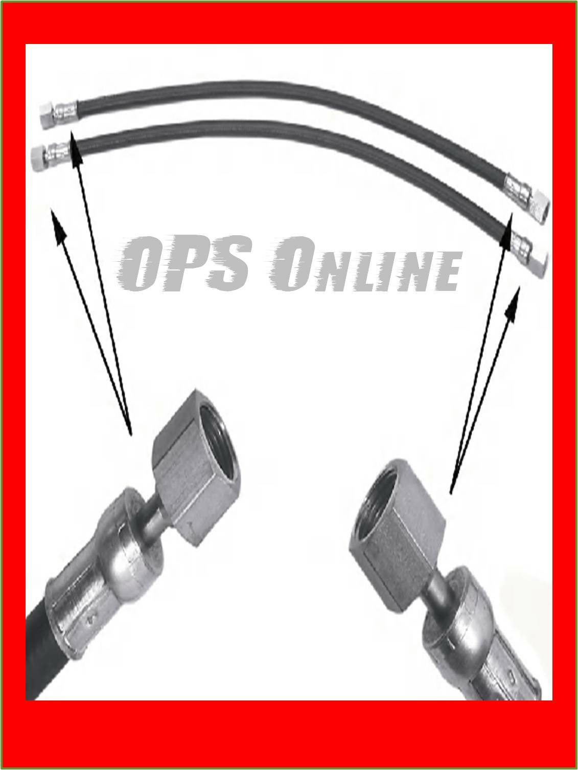 New/ OEM MERCURY VERADO POWER STEERING HOSE KIT 8M0046932 / 8M0167299 - 32 FT. E - Foto 7