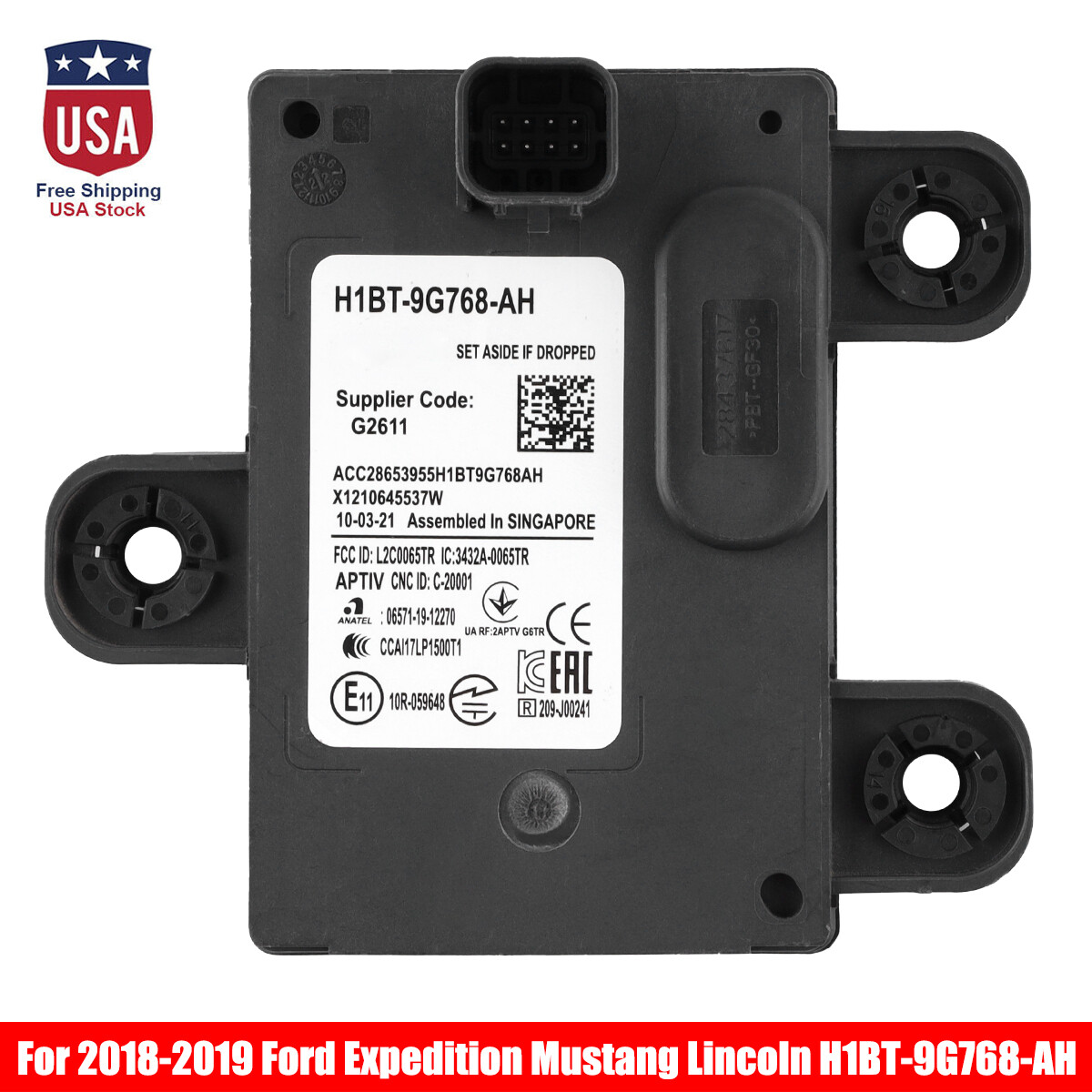 Distance Radar Sensor H1BT-9G768-AH For 2021 2022 2023 Ford Distance Radar Sensor H1BT-9G768-AH For 2021 2022 2023 Ford